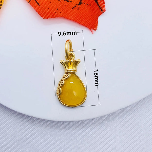 Yellow Beeswax Bead-ToShay.org