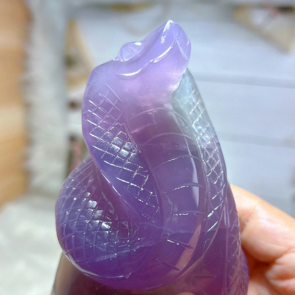 Purple Fluorite Snake-ToShay.org