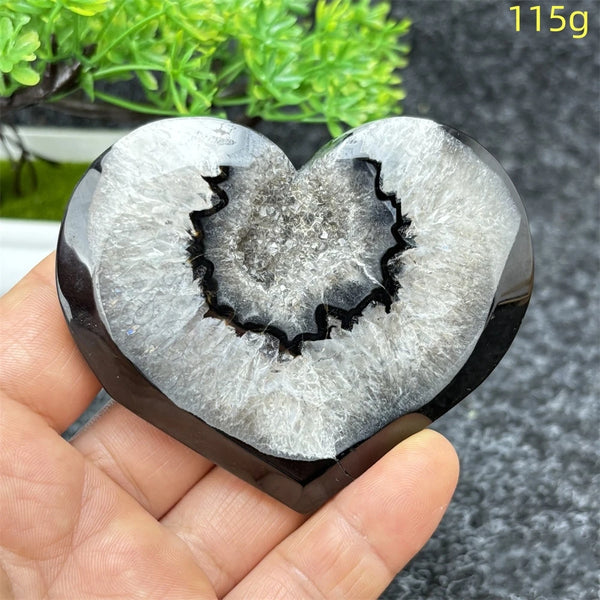 Black Agate Geode-ToShay.org