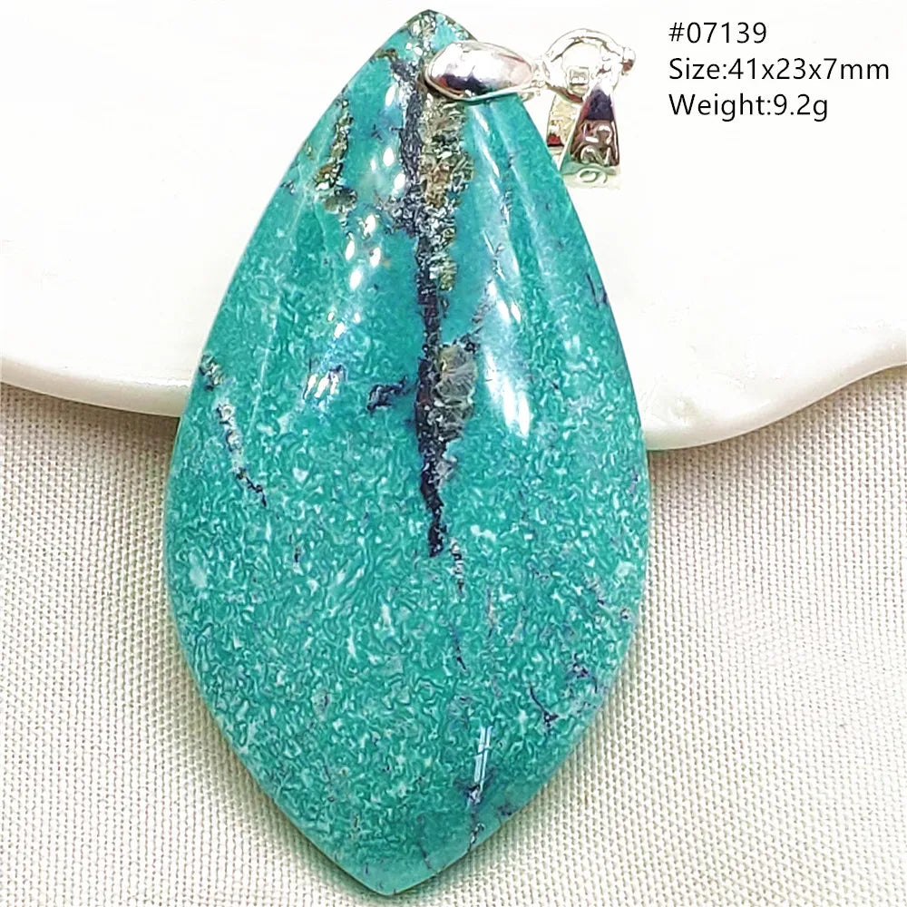 Green Turquoise Pendant-ToShay.org