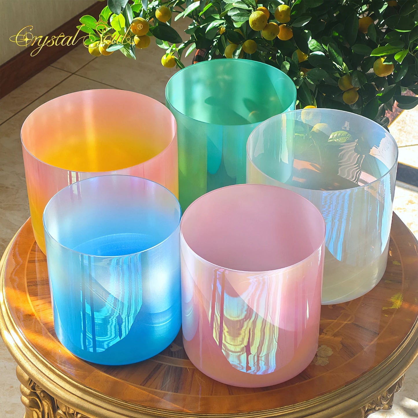 Mixed Crystal Singing Bowls-ToShay.org