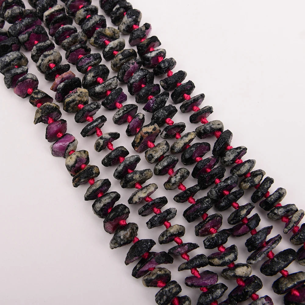 Red Ruby Rough Beads-ToShay.org
