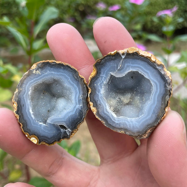 Mixed Agate Geode Egg-ToShay.org