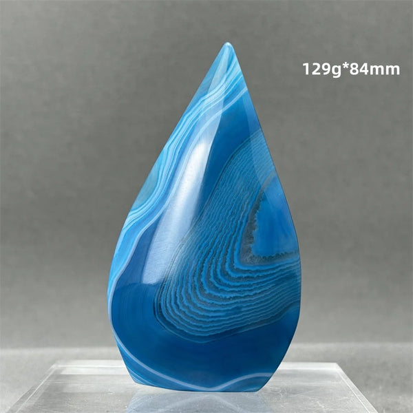 Blue Agate Torch-ToShay.org