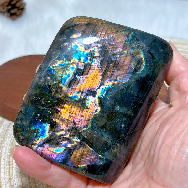 Blue Purple Labradorite Stone-ToShay.org