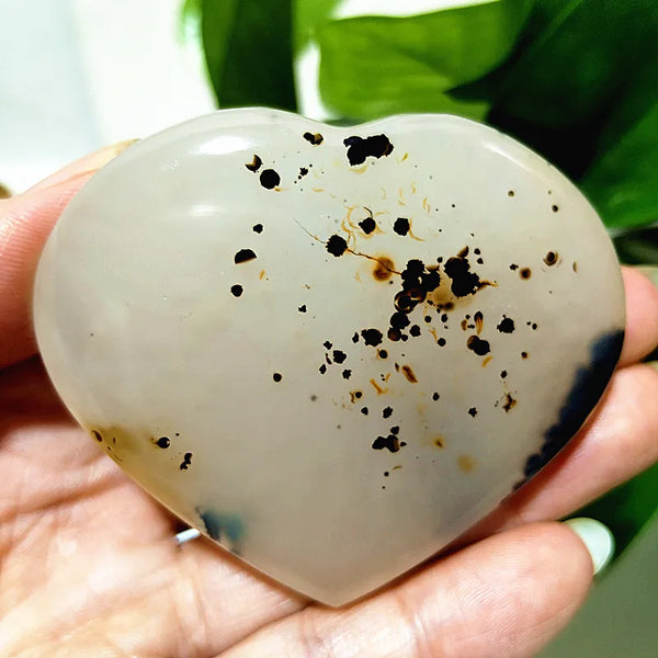 Green Moss Agate Heart-ToShay.org