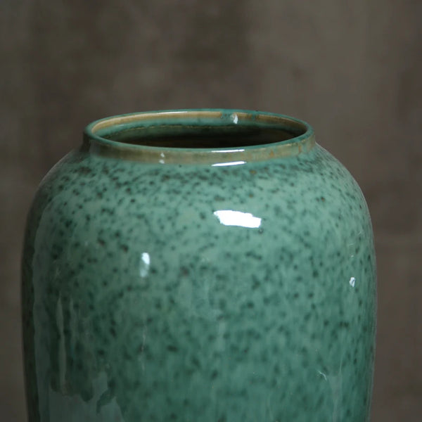 Green Pottery Vase-ToShay.org