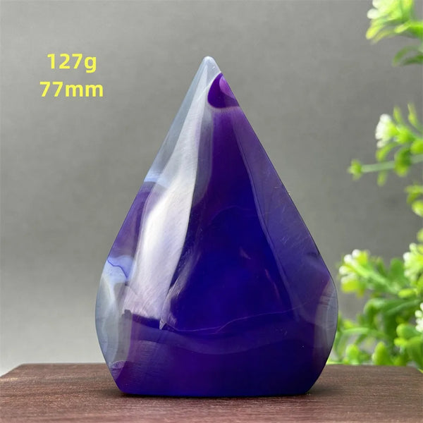 Purple Agate Torch-ToShay.org