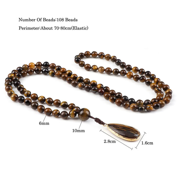 Mixed Mala Bead Necklaces-ToShay.org