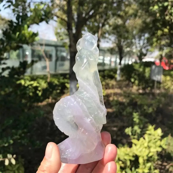 Purple Fluorite Mermaid-ToShay.org