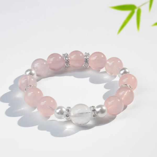 Pink Crystal Bracelet-ToShay.org