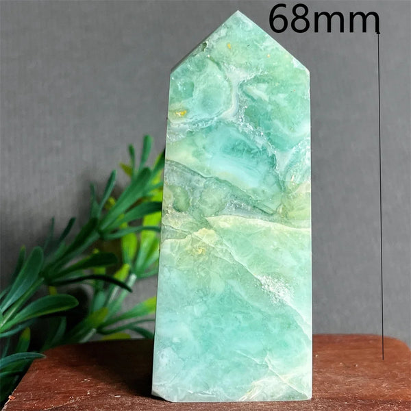 Green Jade Crystal Tower-ToShay.org