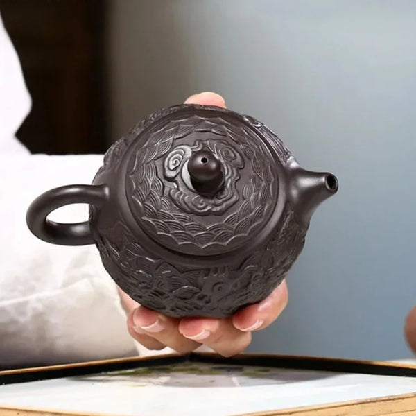 Dragon Clay Tea Pot-ToShay.org