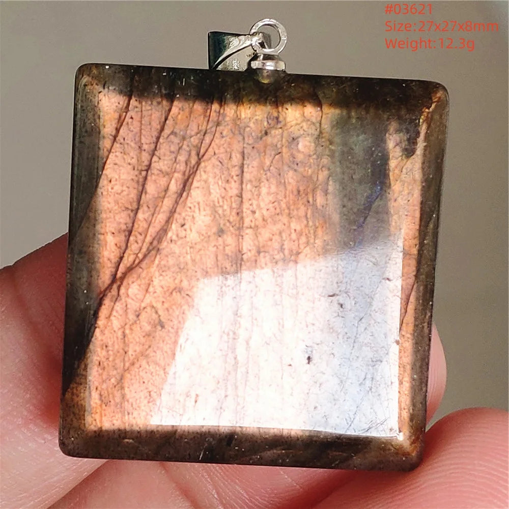 Blue Purple Labradorite Pendant-ToShay.org