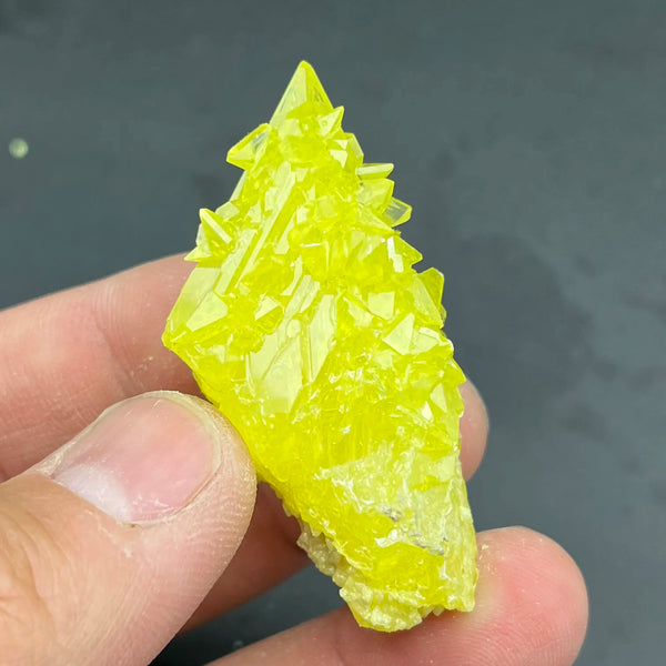 Yellow Sulfur Rock Quartz-ToShay.org