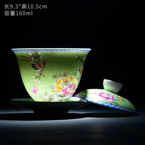 Gaiwan Ceramic Tea Bowls-ToShay.org