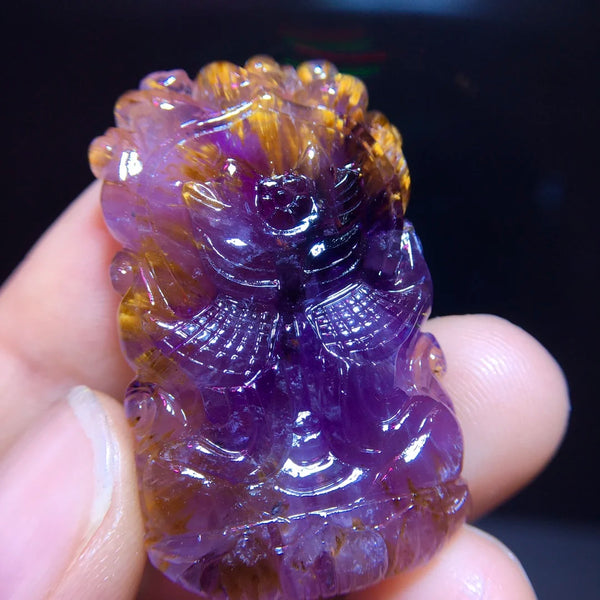 Purple Cacoxenite Red Auralite-ToShay.org