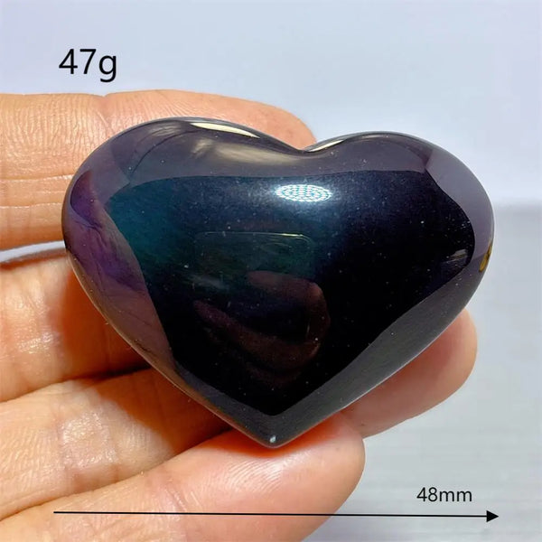 Black Obsidian Heart-ToShay.org