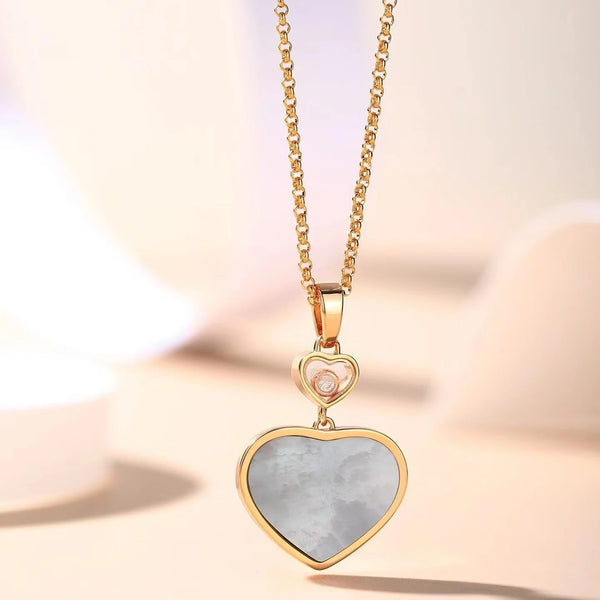 Rose Gold Crystal Heart-ToShay.org