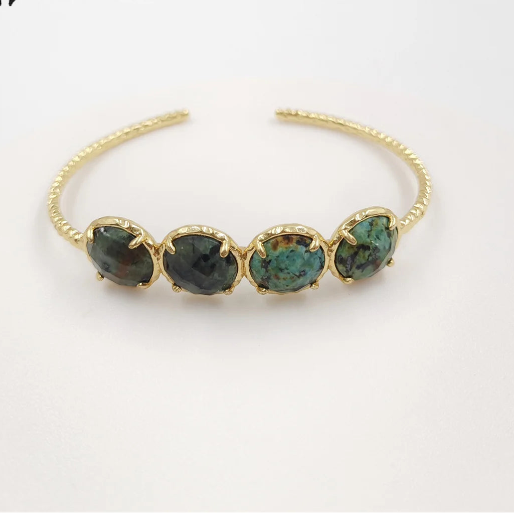 Mixed Crystal Cuff Bracelets-ToShay.org