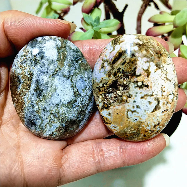 Ocean Jasper Palm Stones-ToShay.org