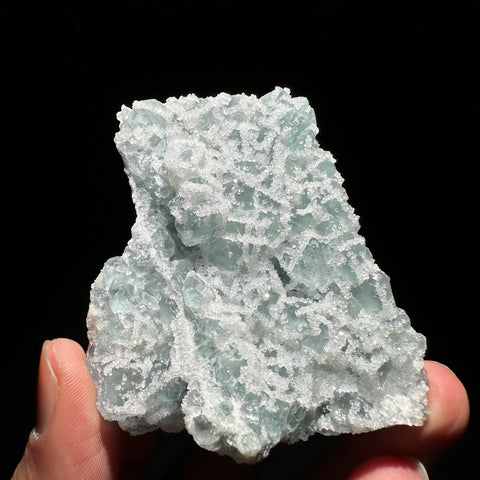 Green Sugar Fluorite Crystal-ToShay.org