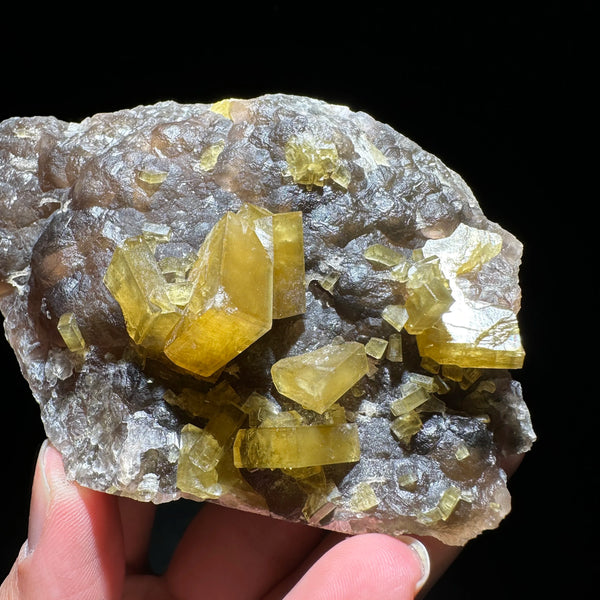 Yellow Barite Fluorite Stone-ToShay.org