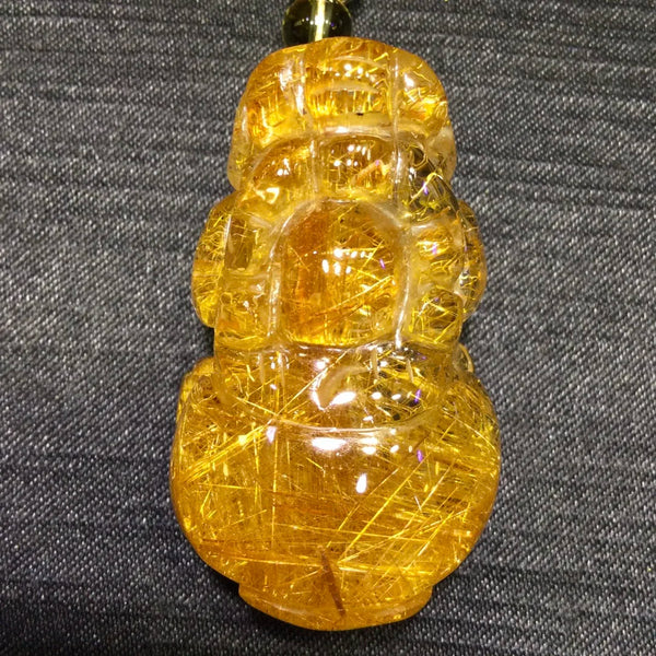 Gold Rutilated Quartz Pi Xiu-ToShay.org