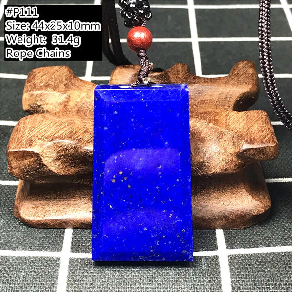 Blue Lapis Lazuli Pendant-ToShay.org