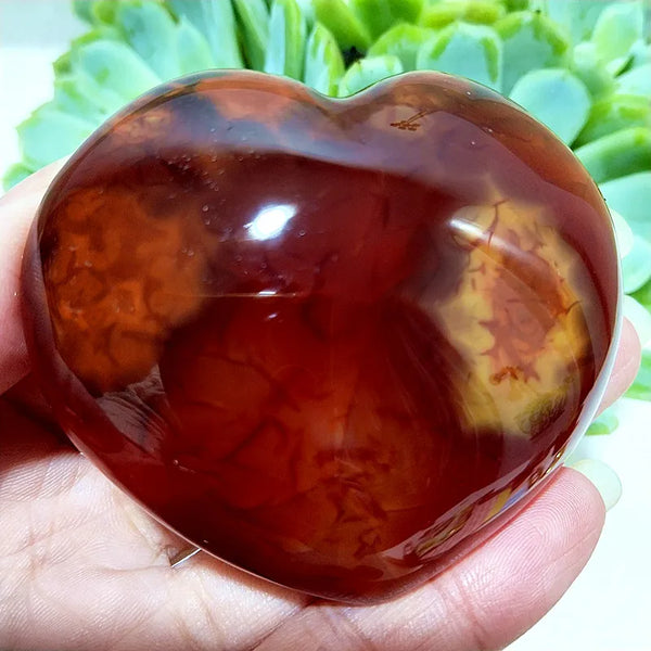 Red Agate Heart-ToShay.org
