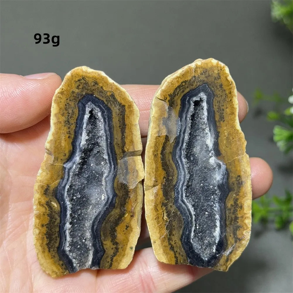 Mixed Agate Crystal Cave Egg-ToShay.org