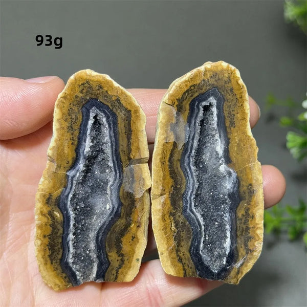 Mixed Agate Crystal Cave Egg-ToShay.org