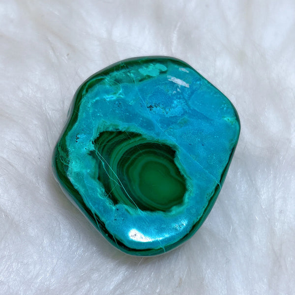 Blue Chrysocolla Malachite Stone-ToShay.org
