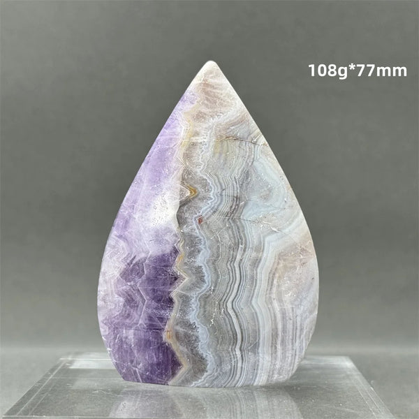 Purple Amethyst Agate Torch-ToShay.org
