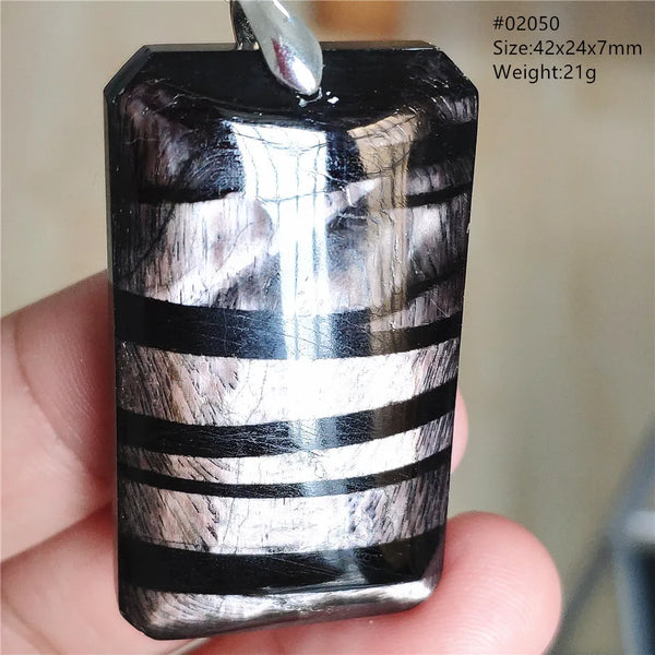 Black Hypersthene Pendant-ToShay.org