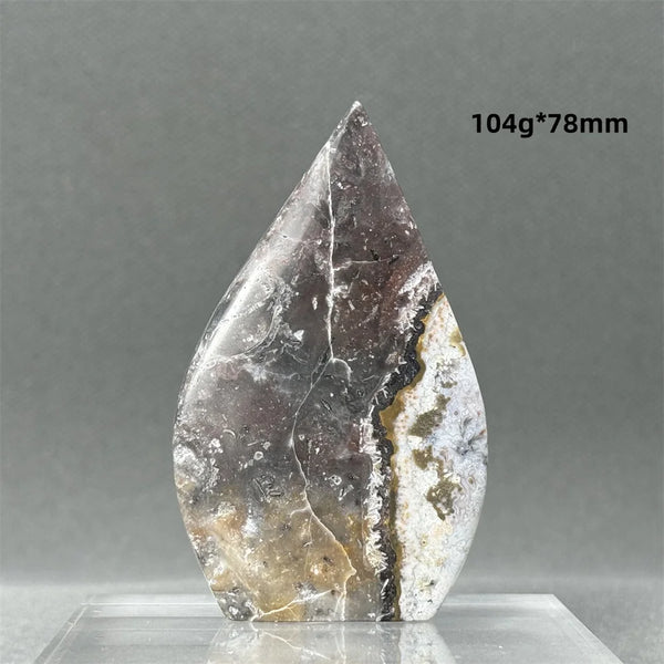 Red Lace Agate Torch-ToShay.org