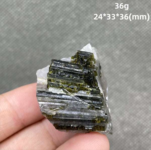 Green Tourmaline Crystal-ToShay.org