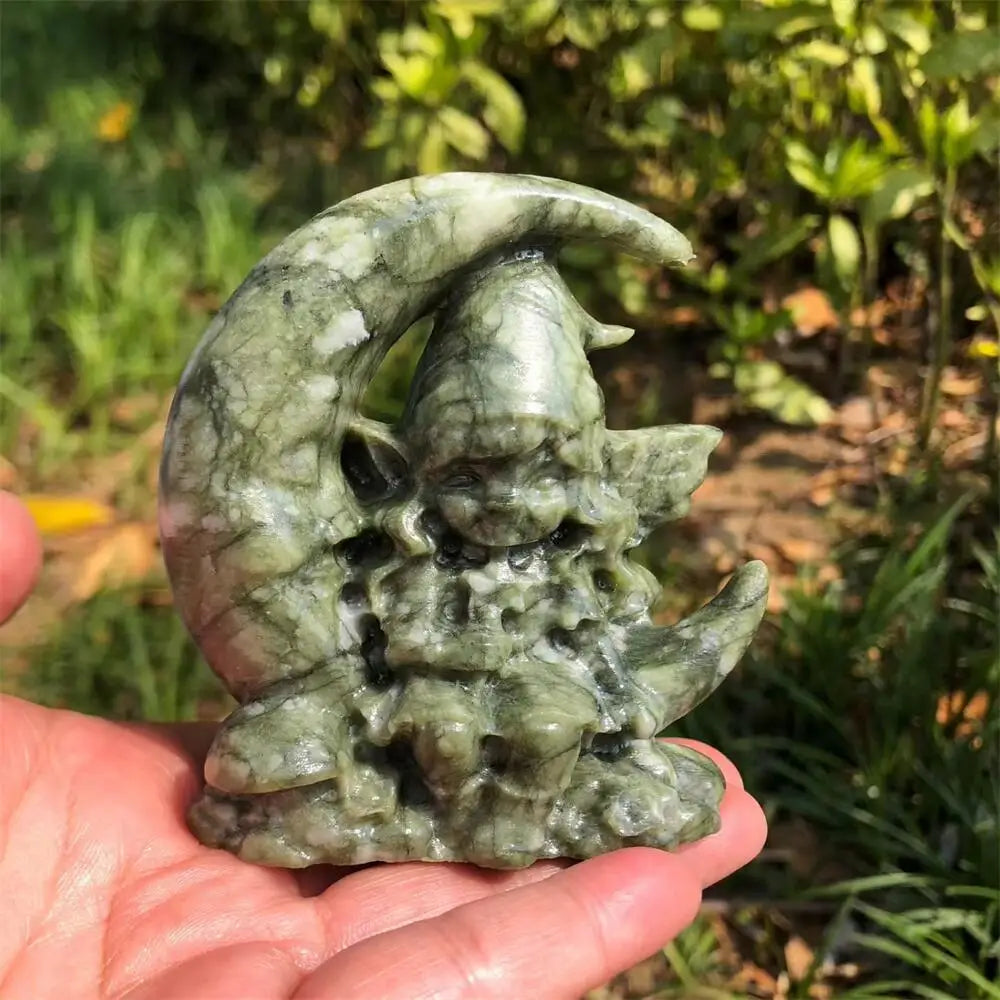 Green Ophiolite Moon Fairy-ToShay.org
