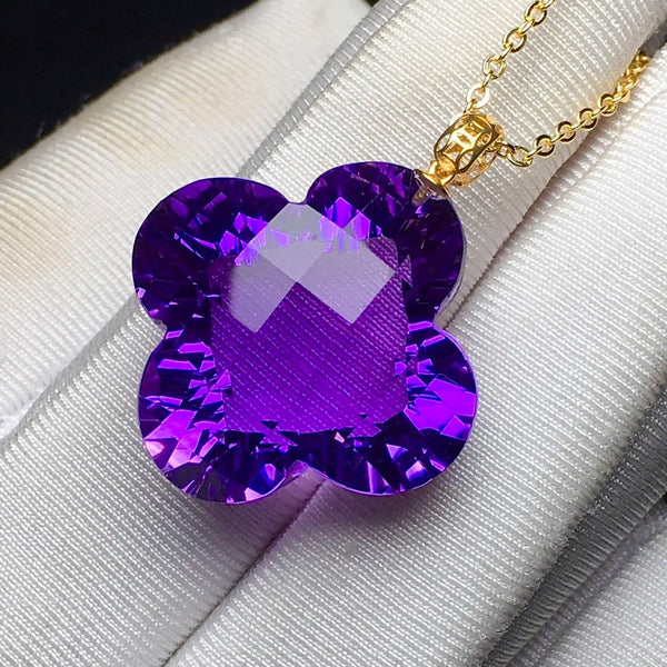 Purple Amethyst Quartz Clover-ToShay.org