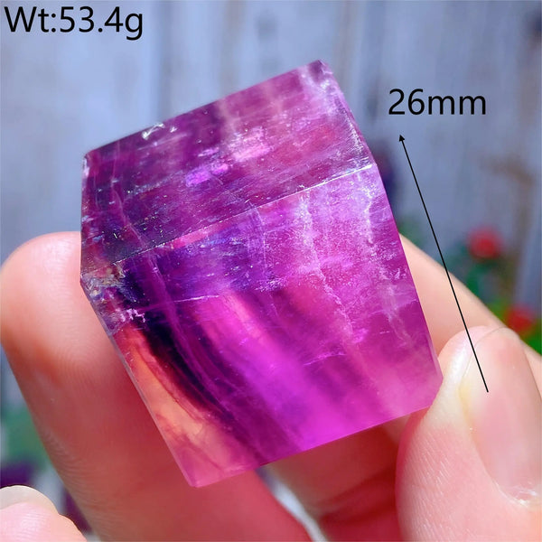 Rainbow Fluorite Cube-ToShay.org