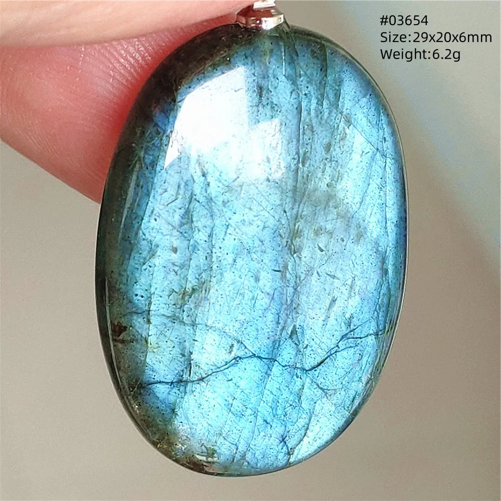 Blue Purple Labradorite Pendant-ToShay.org