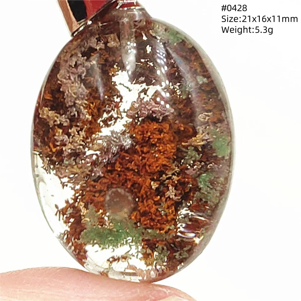 Green Phantom Quartz Pendant-ToShay.org