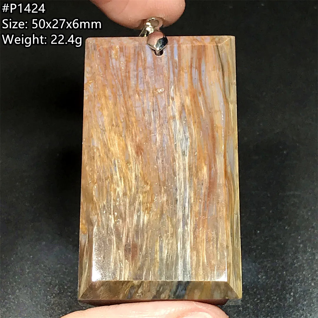Blue Pietersite Pendant-ToShay.org