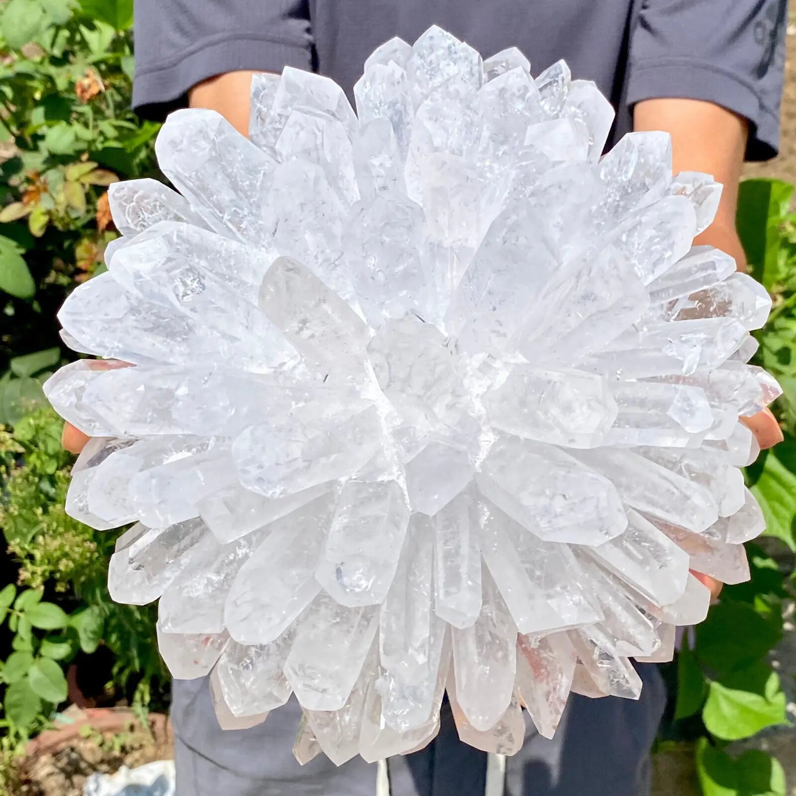 White Crystal Cluster-ToShay.org