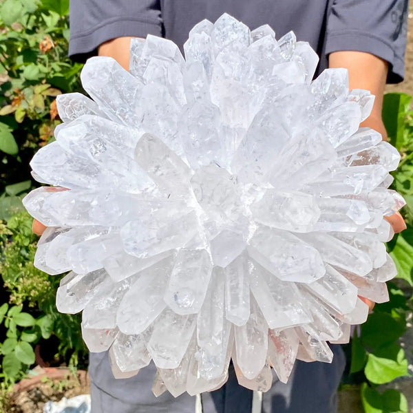 White Crystal Cluster-ToShay.org