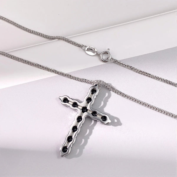 Black Cross Pendant-ToShay.org