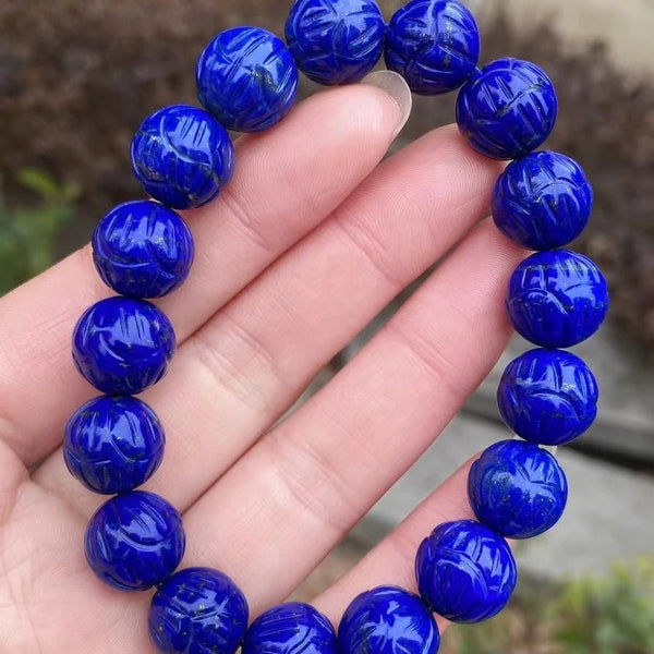 Blue Lapis Lazuli Bracelet-ToShay.org