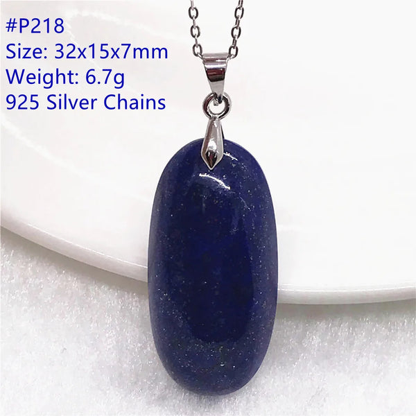 Blue Lapis Lazuli Pendant-ToShay.org