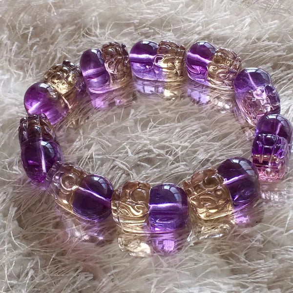 Purple Ametrine Pi Xiu Bracelet-ToShay.org