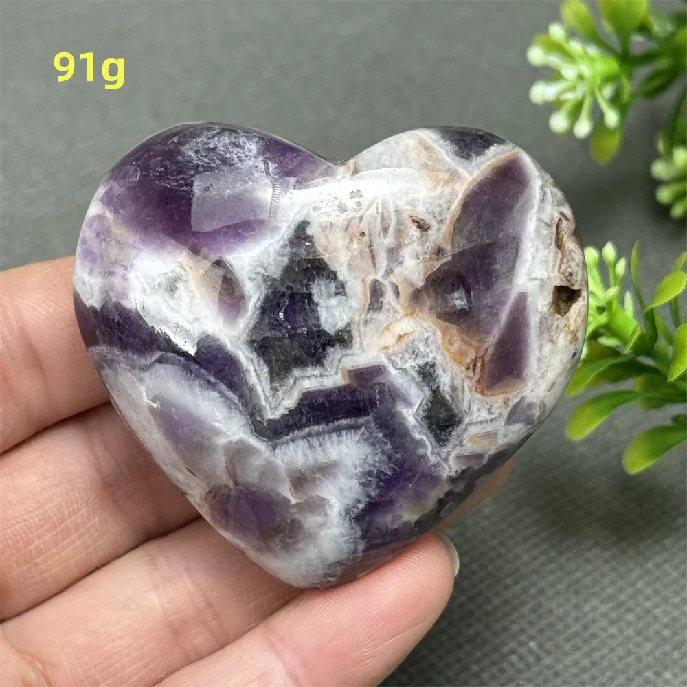 Purple Dream Amethyst Heart-ToShay.org